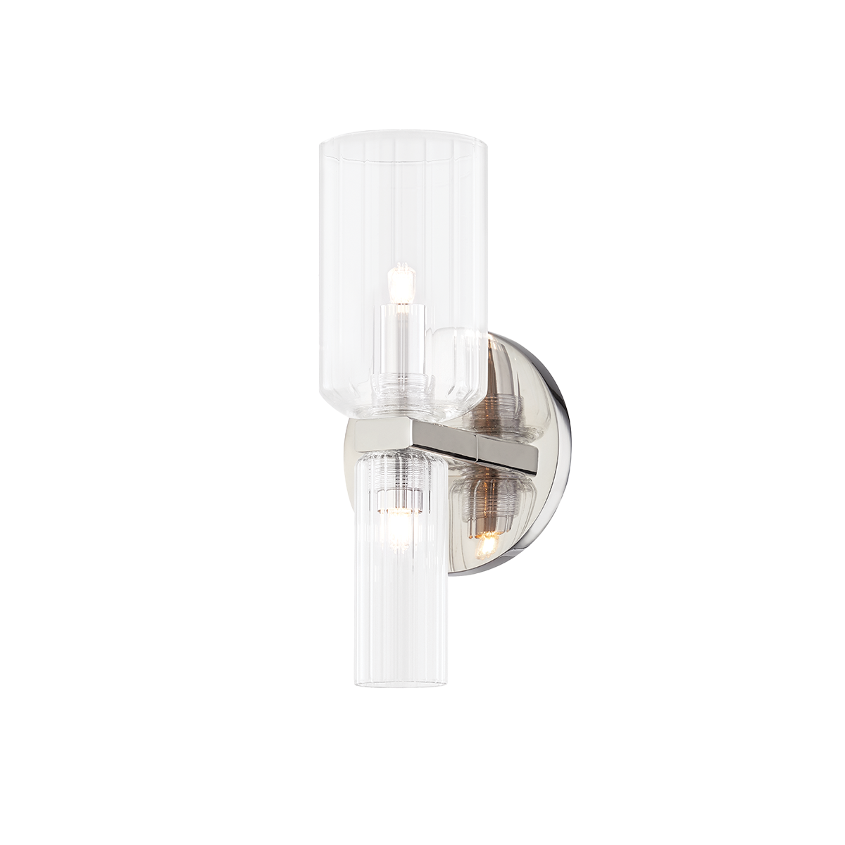 Mitzi Tabitha Wall Sconce Wall Sconce Mitzi Polished Nickel  