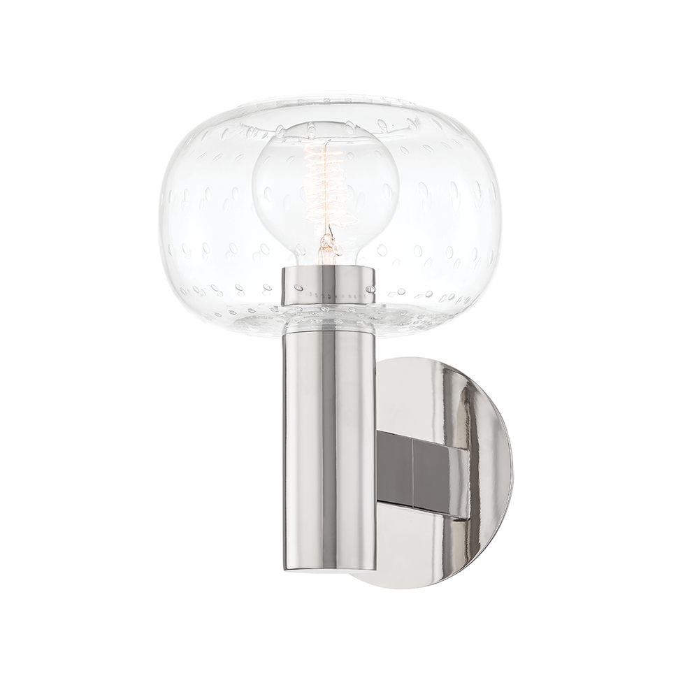 Mitzi Harlow Wall Sconce Wall Sconces Mitzi Polished Nickel  