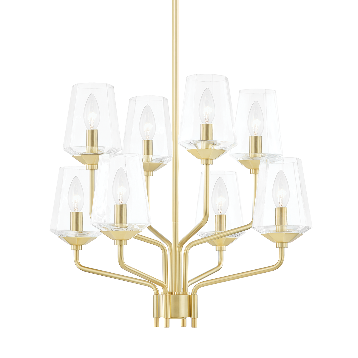 Mitzi Kayla Chandelier Chandelier Mitzi Aged Brass  