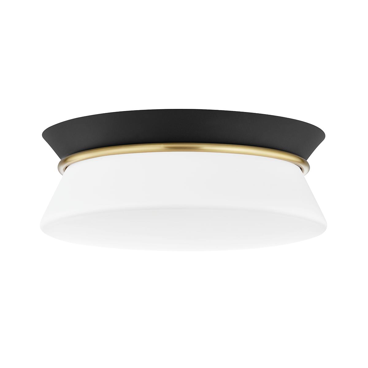 Mitzi Cath Flush Mount Flush Mount Mitzi Aged Brass/black  