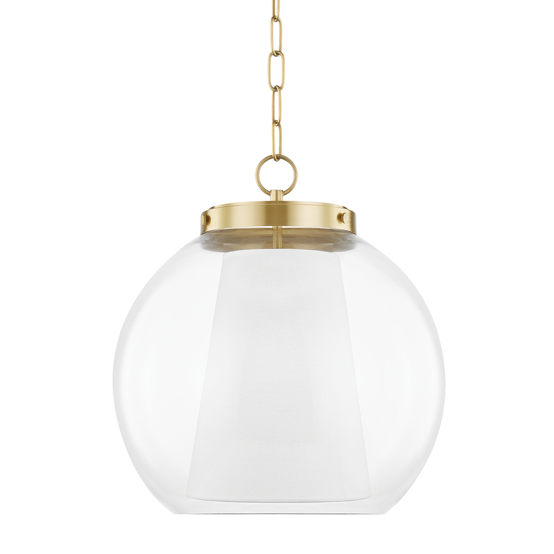 Mitzi Sasha Pendant Pendants Mitzi Aged Brass 18x15x16.5 