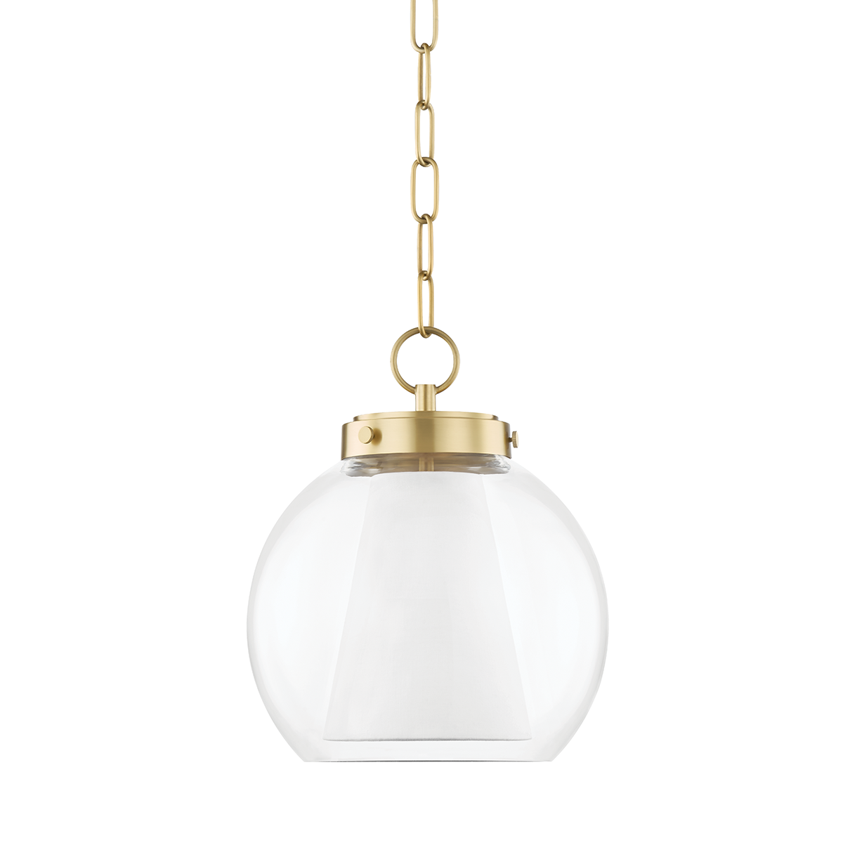 Mitzi Sasha Pendant Pendant Mitzi Aged Brass 14x10x12 