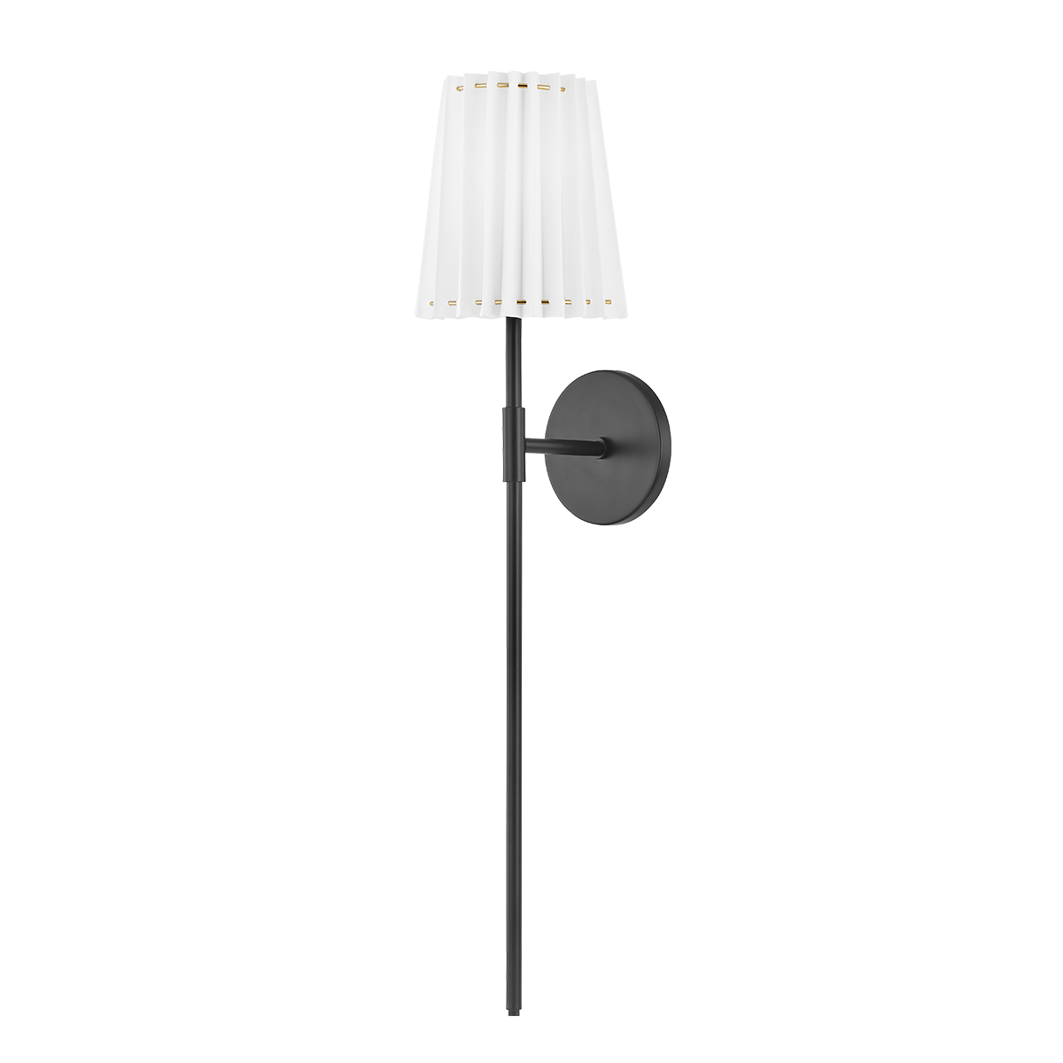 Mitzi Demi Wall Sconce Wall Sconce Mitzi Soft Black 11.25x8x32.35 