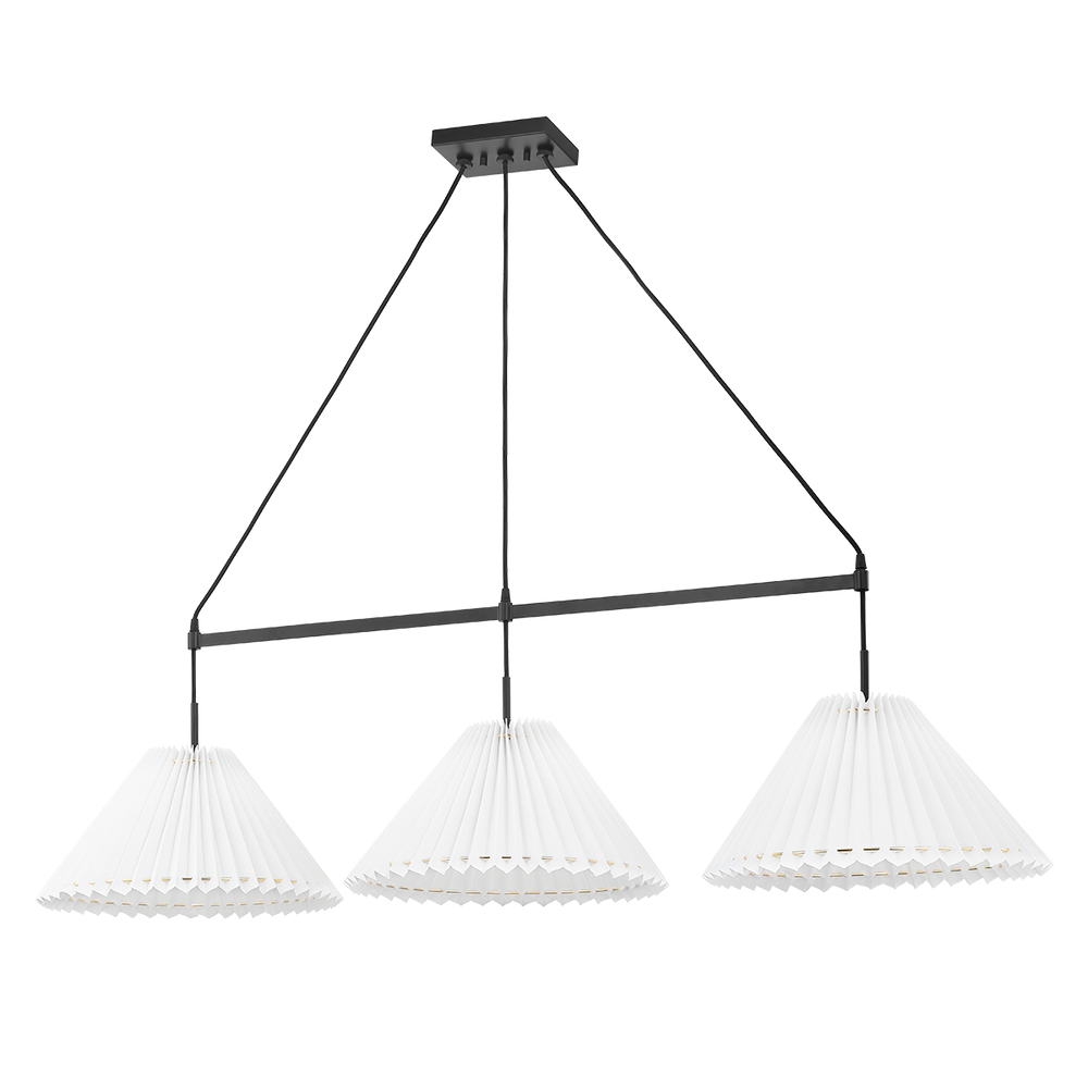 Mitzi Demi Linear Linear Chandeliers Mitzi Soft Black  