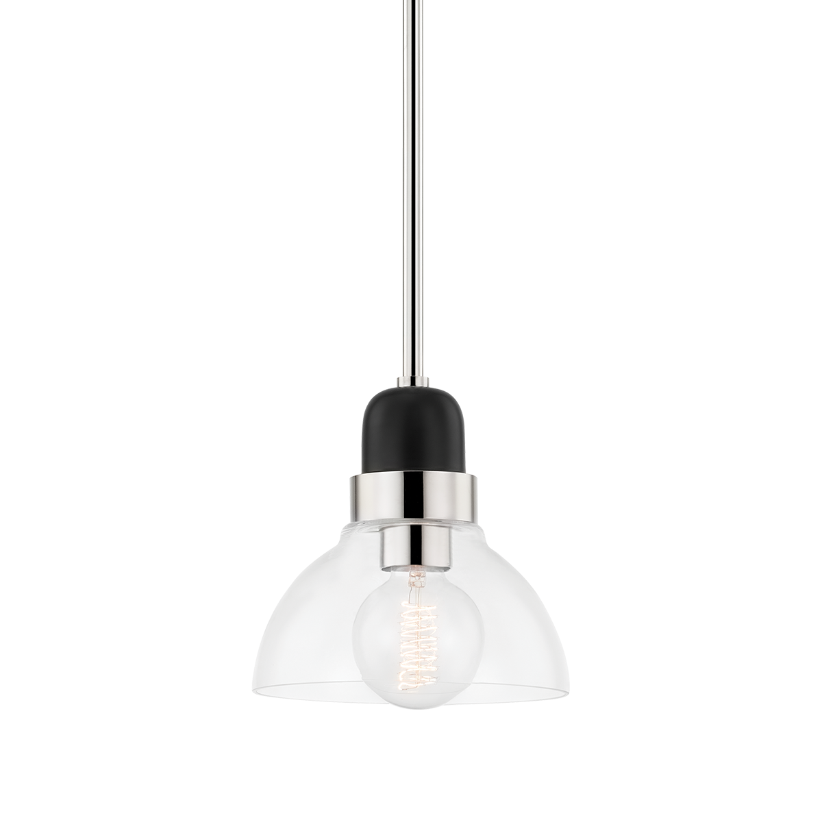 Mitzi Camile Pendant Pendant Mitzi Polished Nickel  