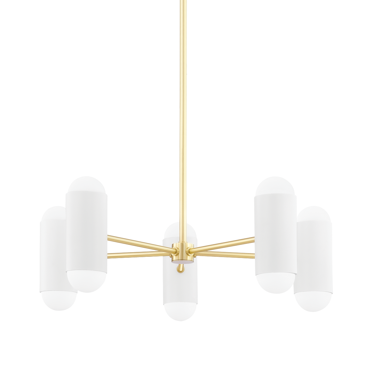 Mitzi Kira Chandelier Chandelier Mitzi Aged Brass/soft White Combo  