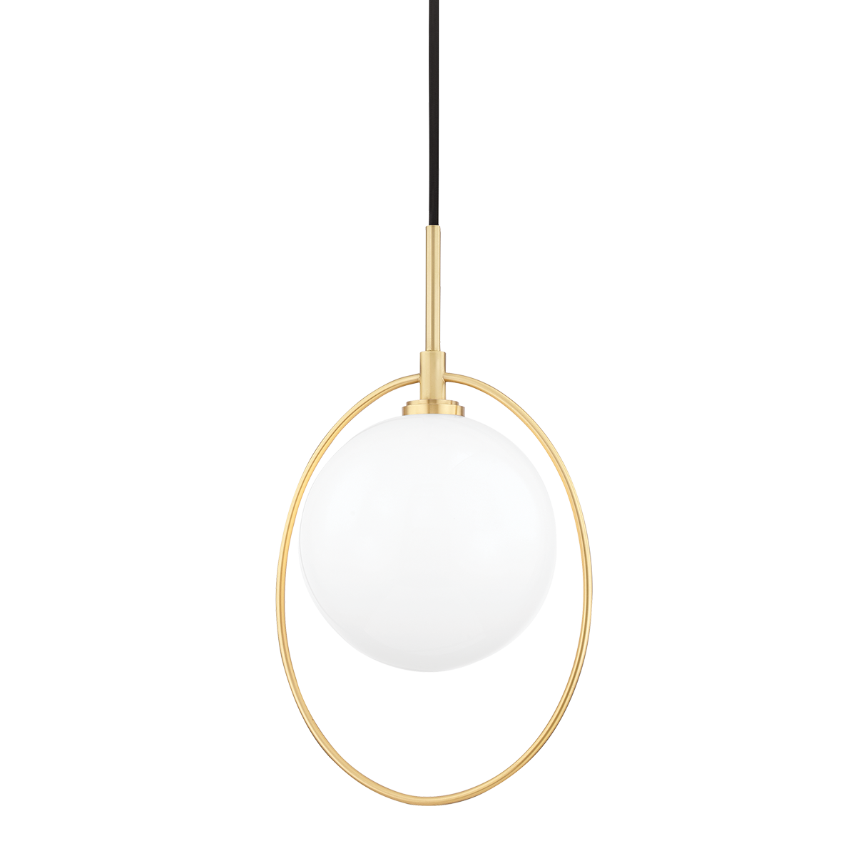 Mitzi Babette Pendant Pendant Mitzi Aged Brass  