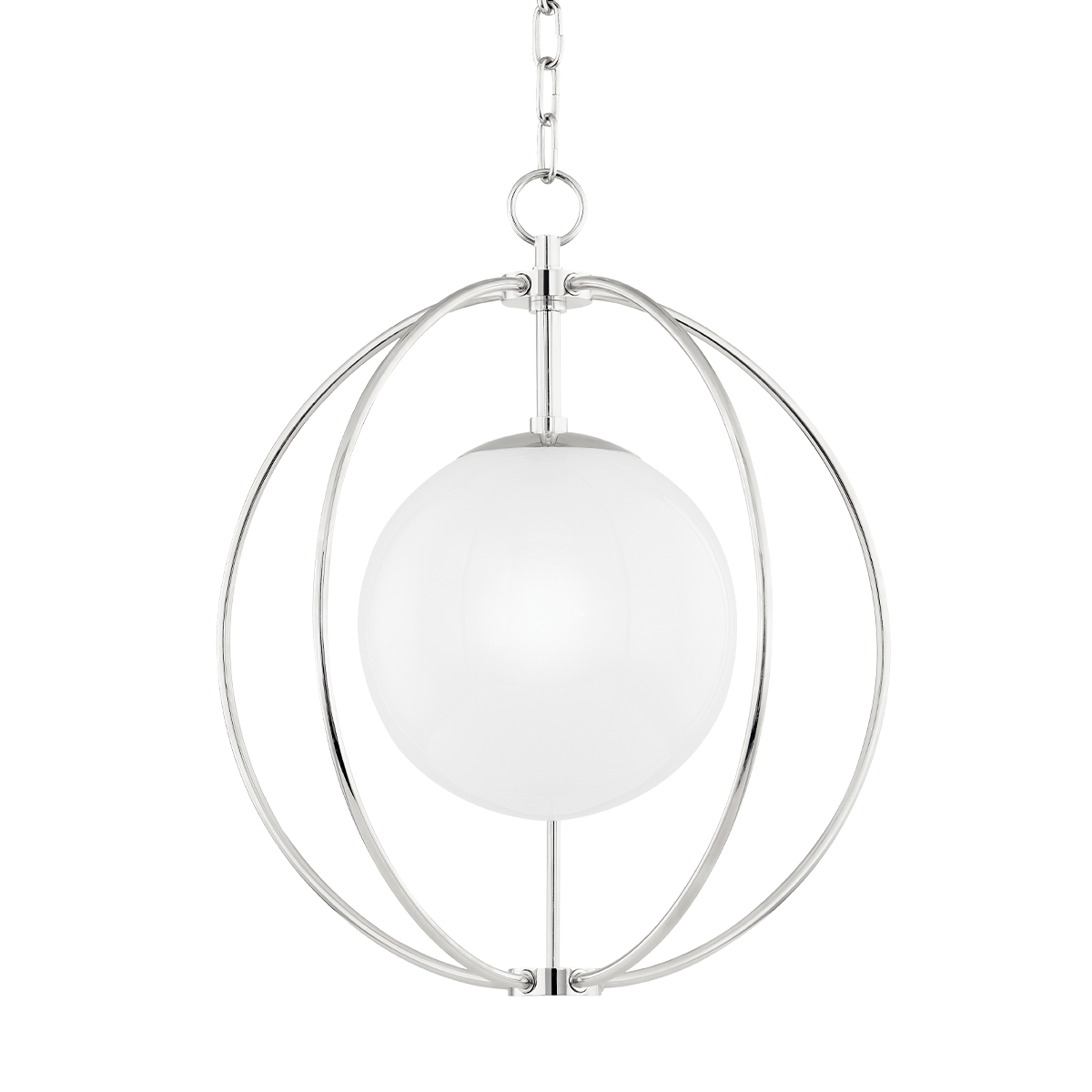 Mitzi Lyla Pendant Chandelier Mitzi Polished Nickel 8.25x18.5x21.5 