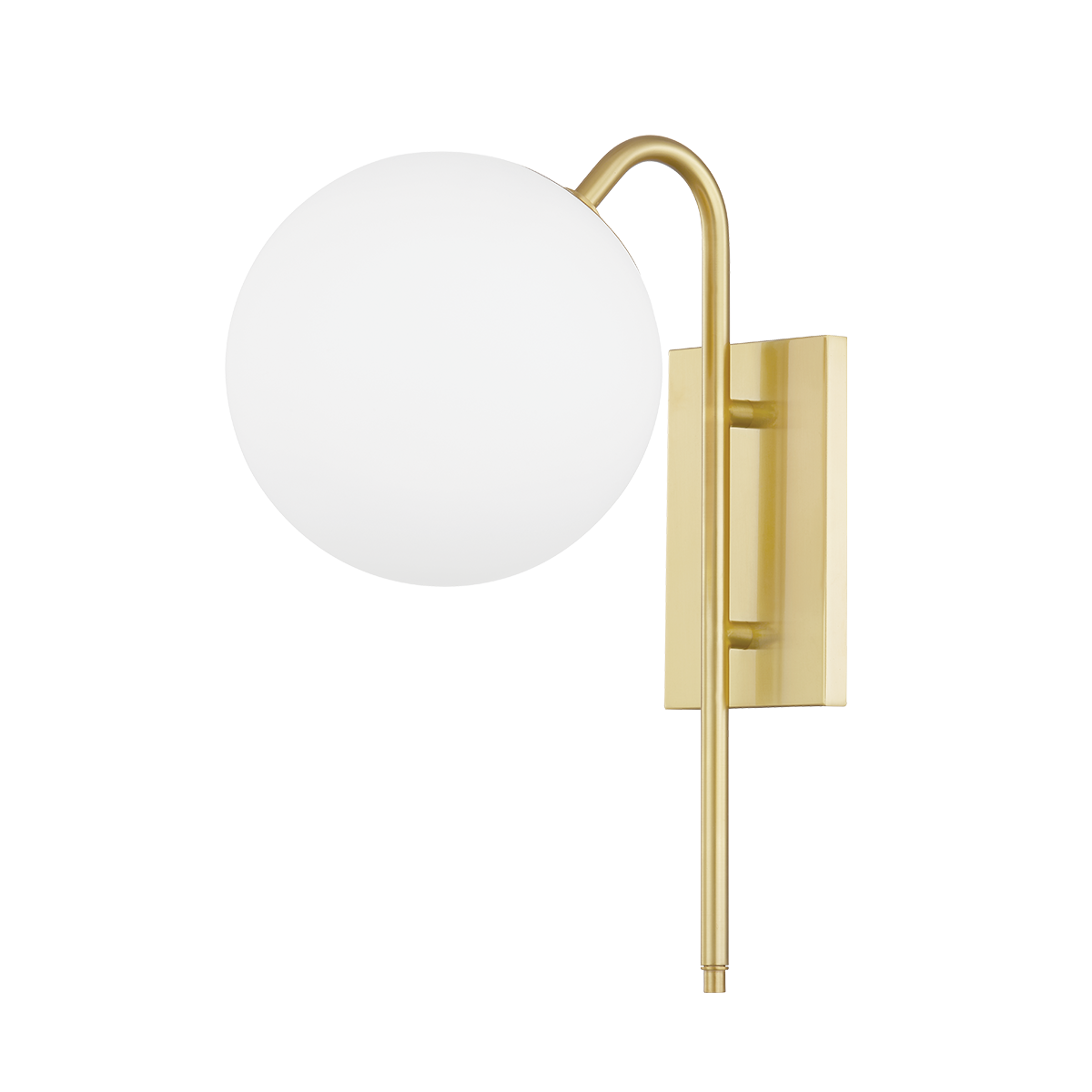 Mitzi Ingrid Wall Sconce Wall Sconce Mitzi Aged Brass  