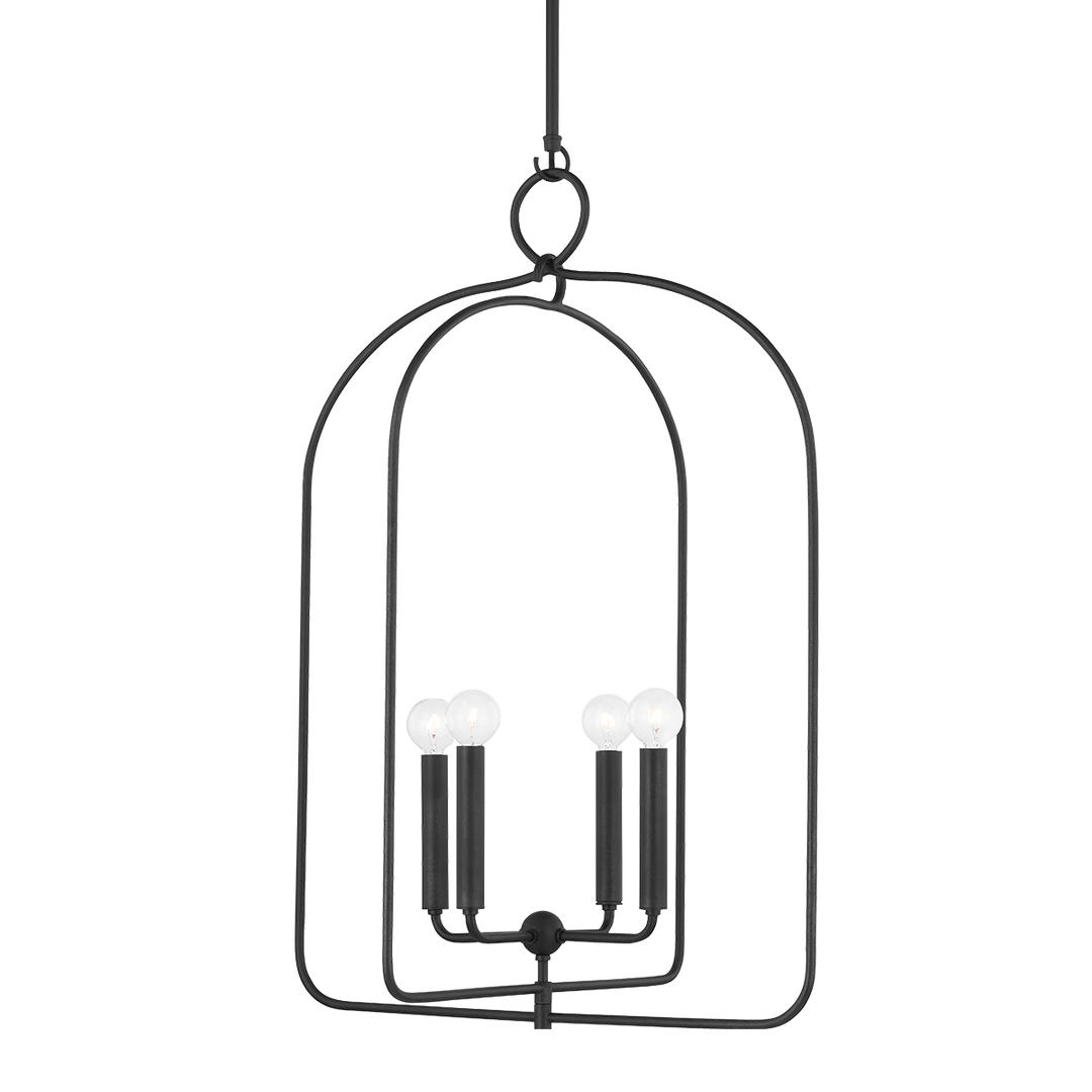 Mitzi Mallory Pendant Pendants Mitzi Aged Iron 4.75x22.5x32 