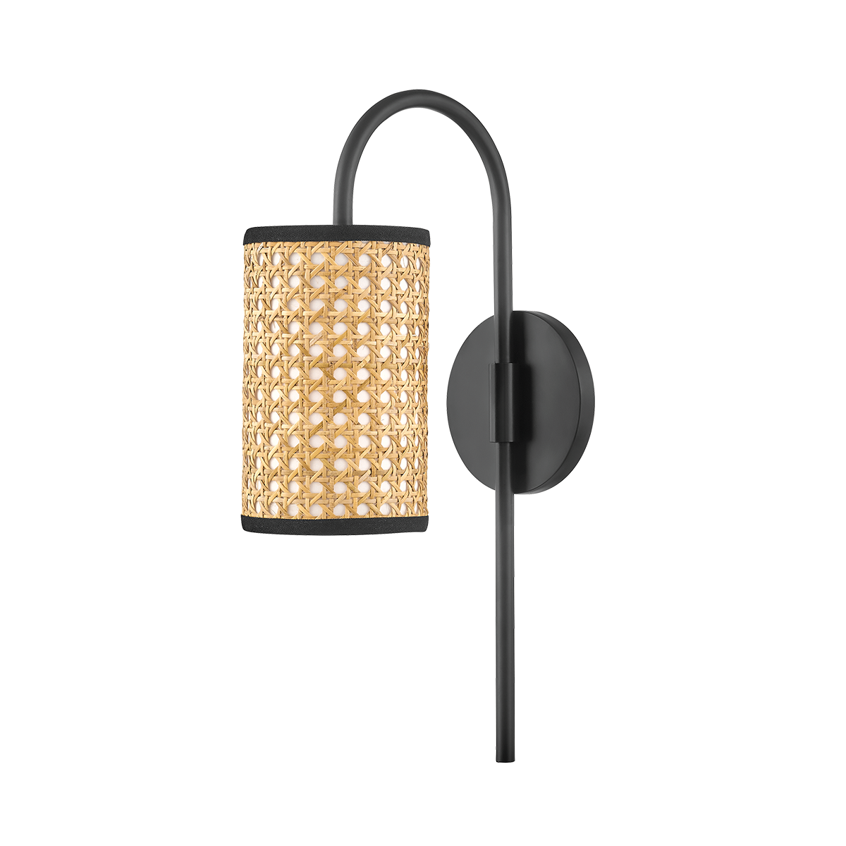 Mitzi Dolores Wall Sconce Wall Sconce Mitzi Soft Black  