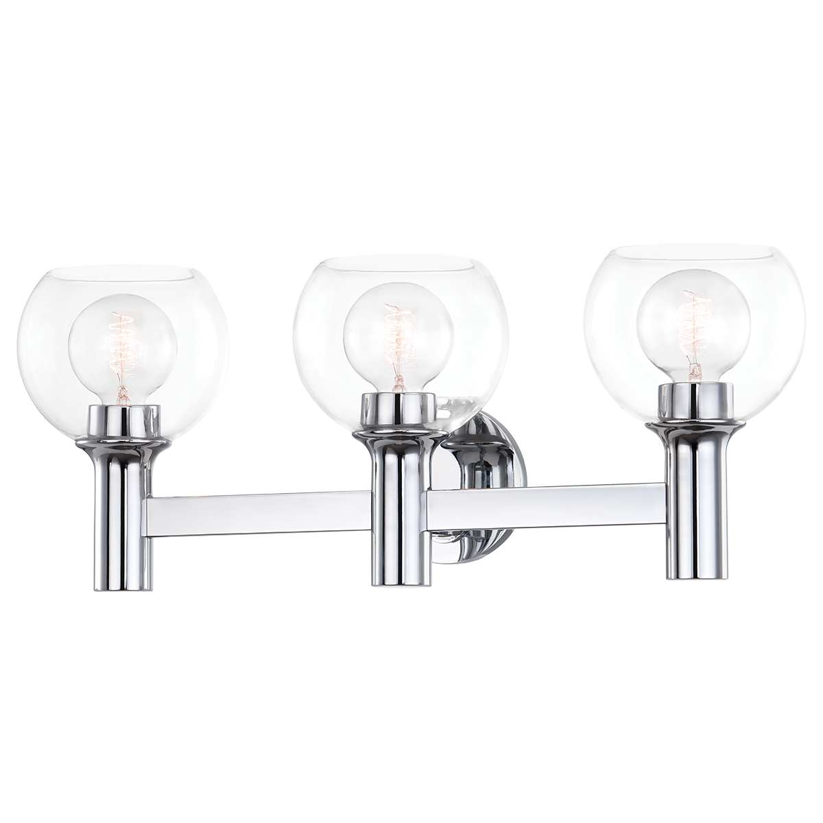 Mitzi Leslie Bath and Vanity Bath and Vanity Mitzi Polished Chrome 15.25x23.5x9.5 