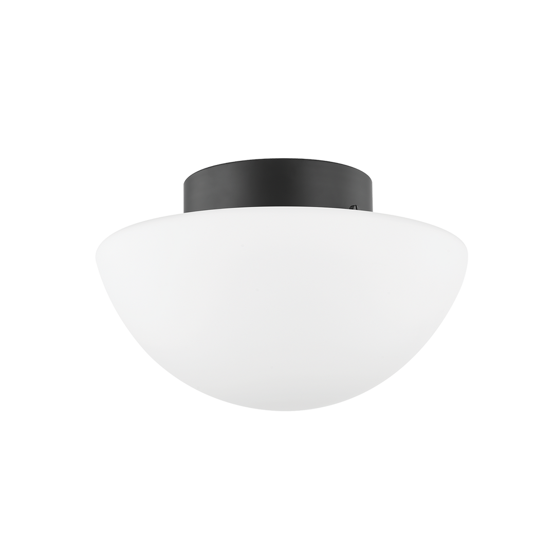 Mitzi Andrea Flush Mount Ceiling Flush Mounts Mitzi Soft Black 4.75x11.75x7 