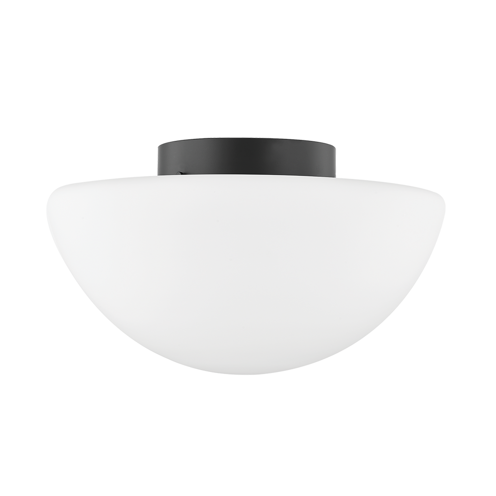 Mitzi Andrea Flush Mount Ceiling Flush Mounts Mitzi Soft Black 4.75x17x9.5 