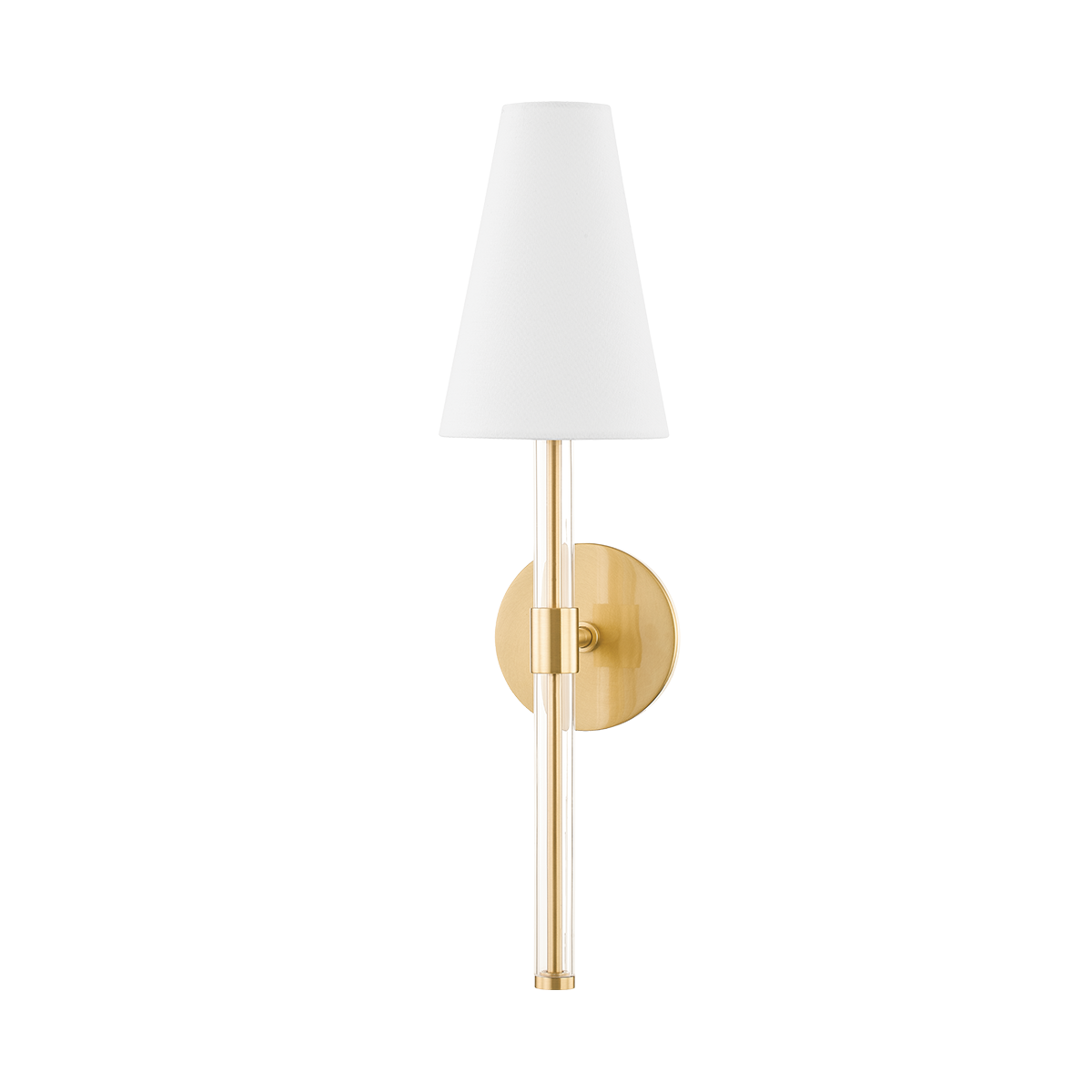 Mitzi Janelle Wall Sconce Wall Sconce Mitzi Aged Brass  