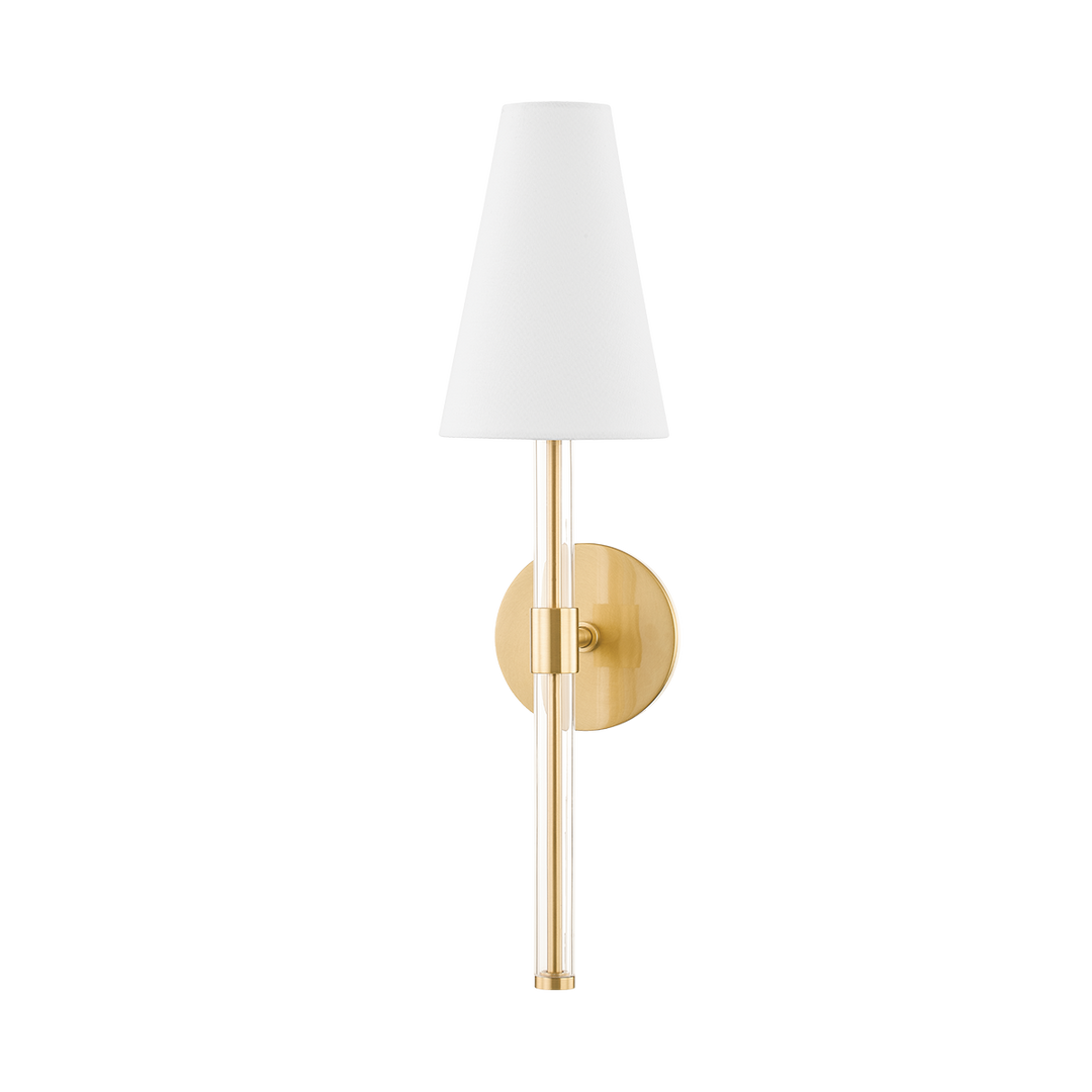 Mitzi Janelle Wall Sconce Wall Sconces Mitzi Aged Brass  