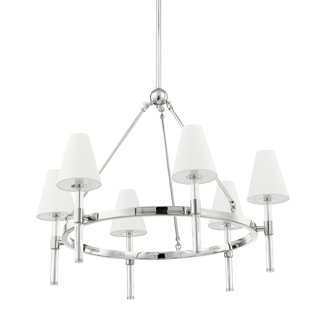 Mitzi Janelle Chandelier Chandeliers Mitzi Polished Nickel  