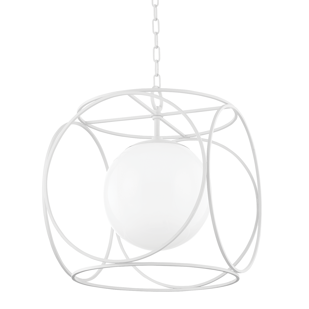 Mitzi Claire Pendant Pendant Mitzi TEXTURED WHITE 18x18x21.25 