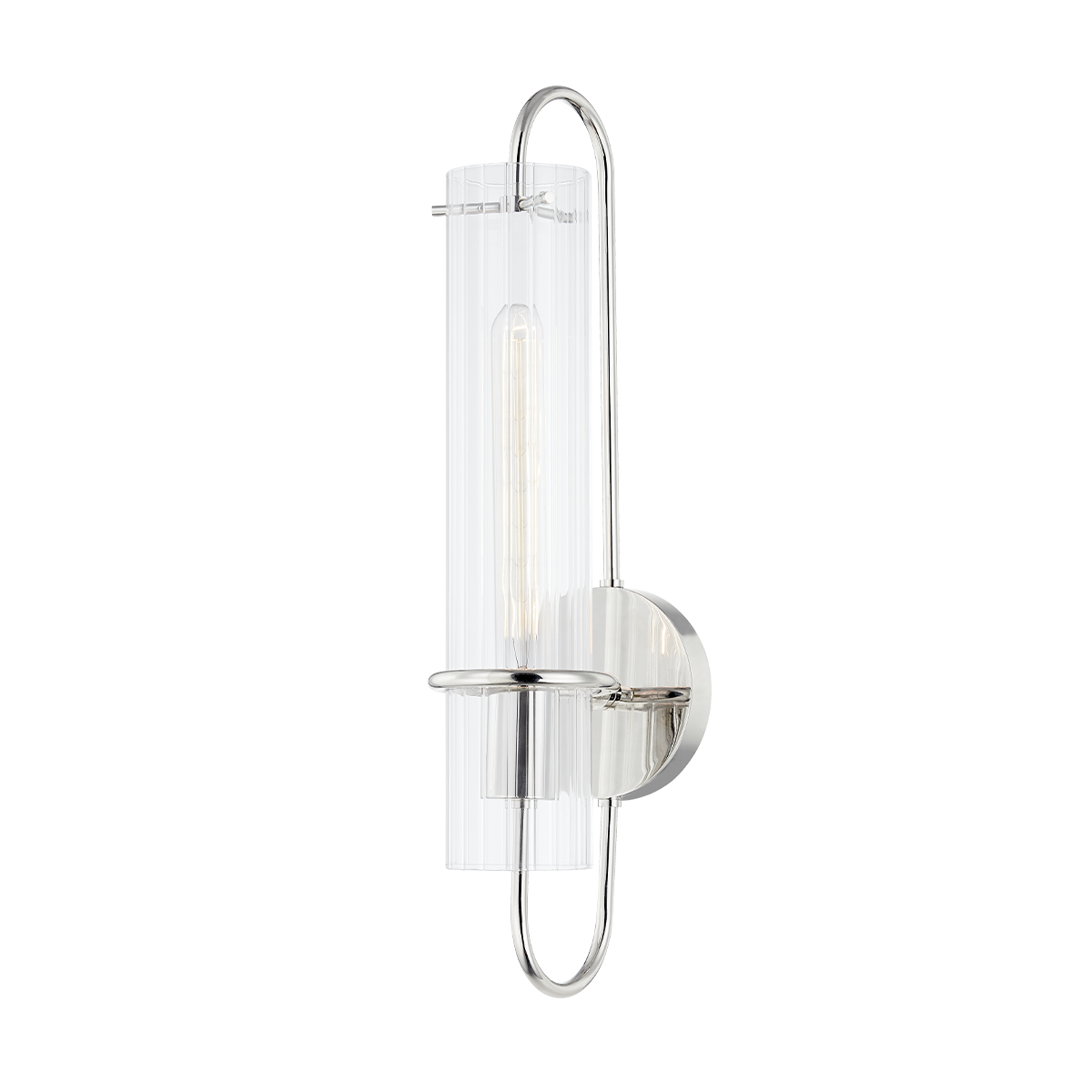 Mitzi Beck Wall Sconce Wall Sconce Mitzi Polished Nickel  