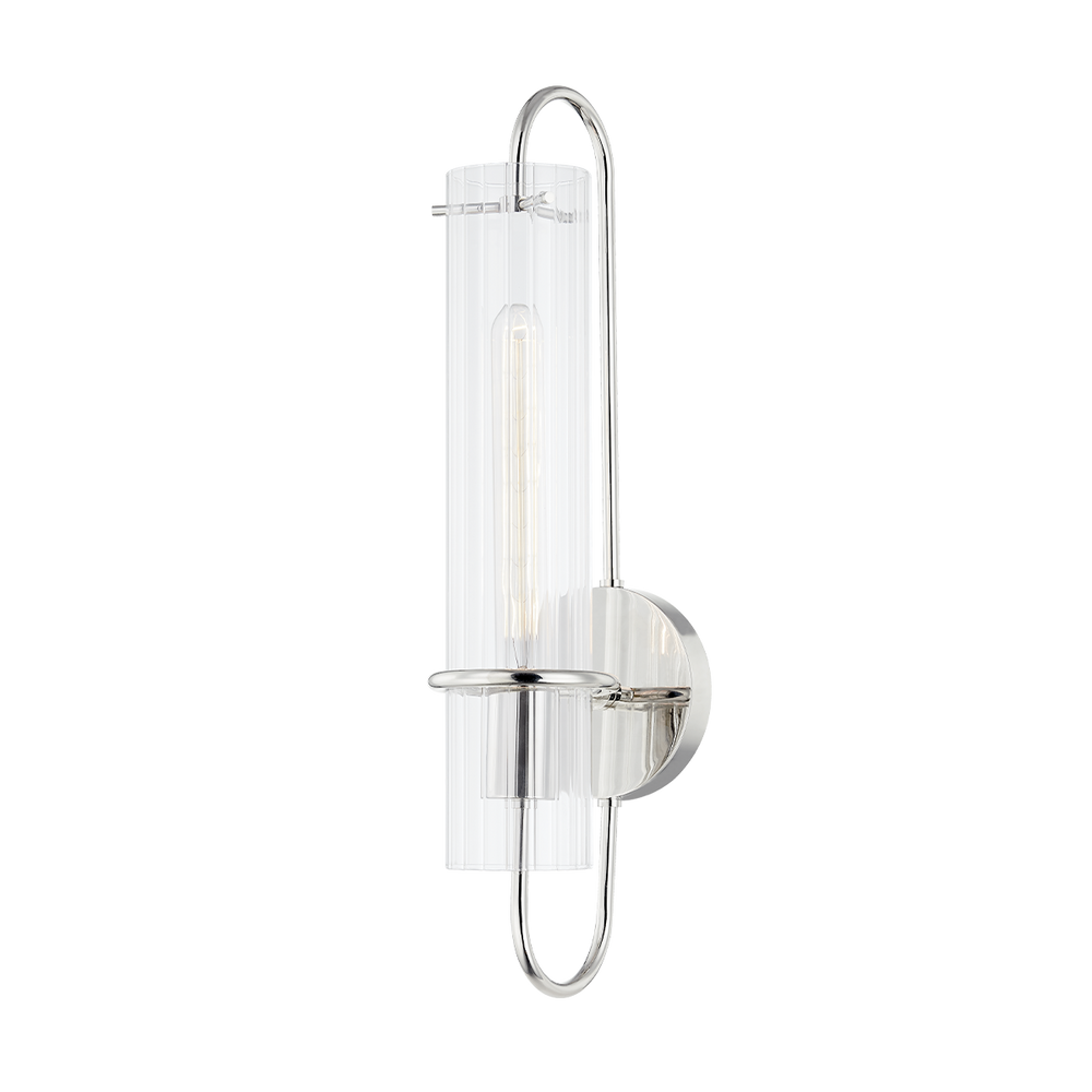 Mitzi Beck Wall Sconce Wall Sconces Mitzi Polished Nickel  