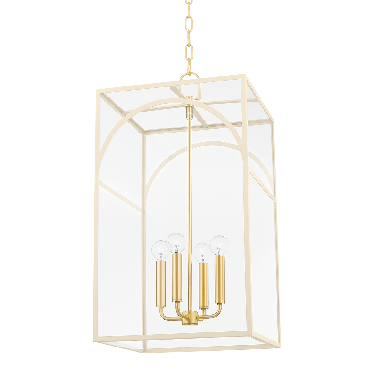 Mitzi Addison Pendant Pendant Mitzi AGED BRASS/TEXTURED CREAM 15x15x28.13 