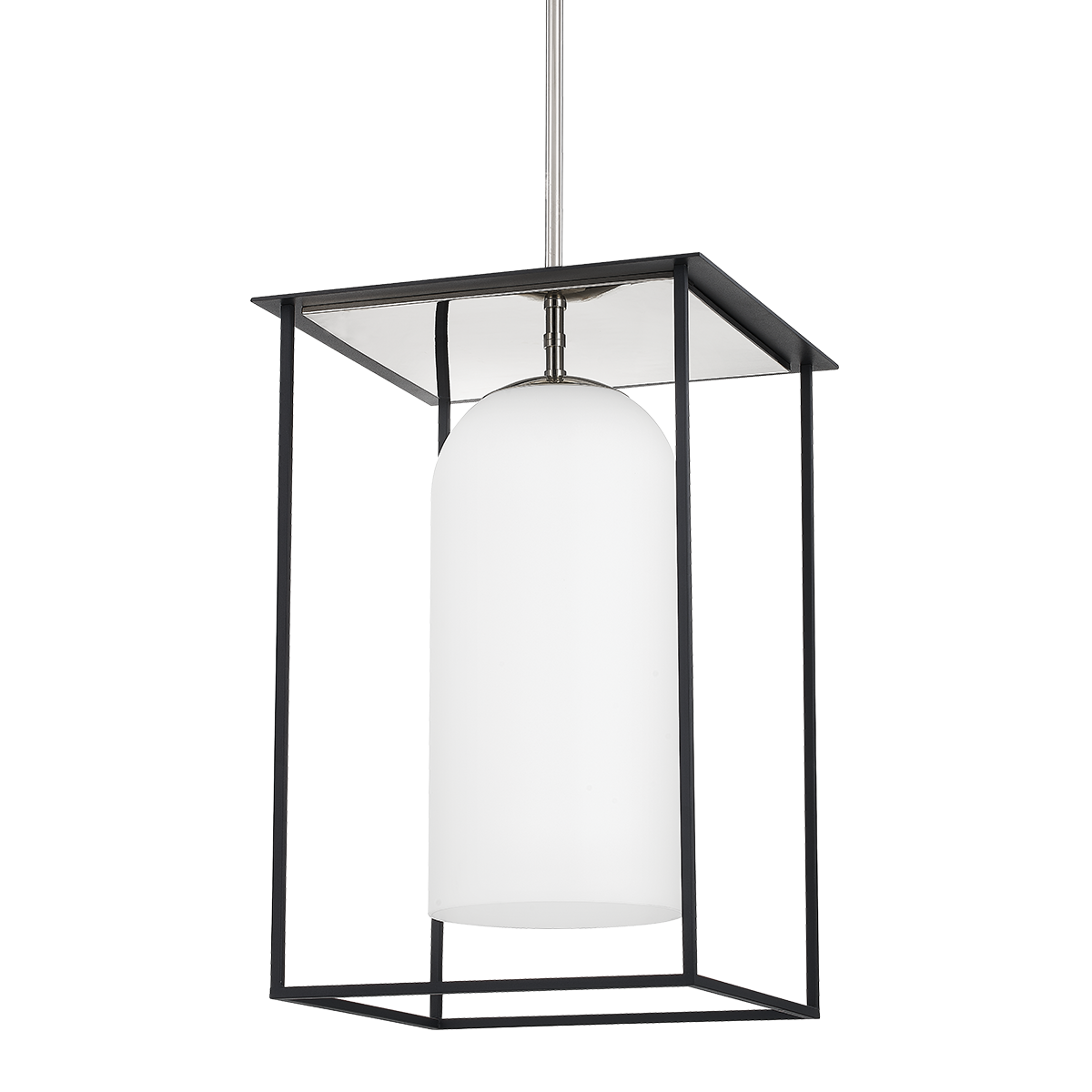 Mitzi Teres Pendant Pendant Mitzi POLISHED NICKEL/TEXTURED BLACK 12.75x14.75x28 