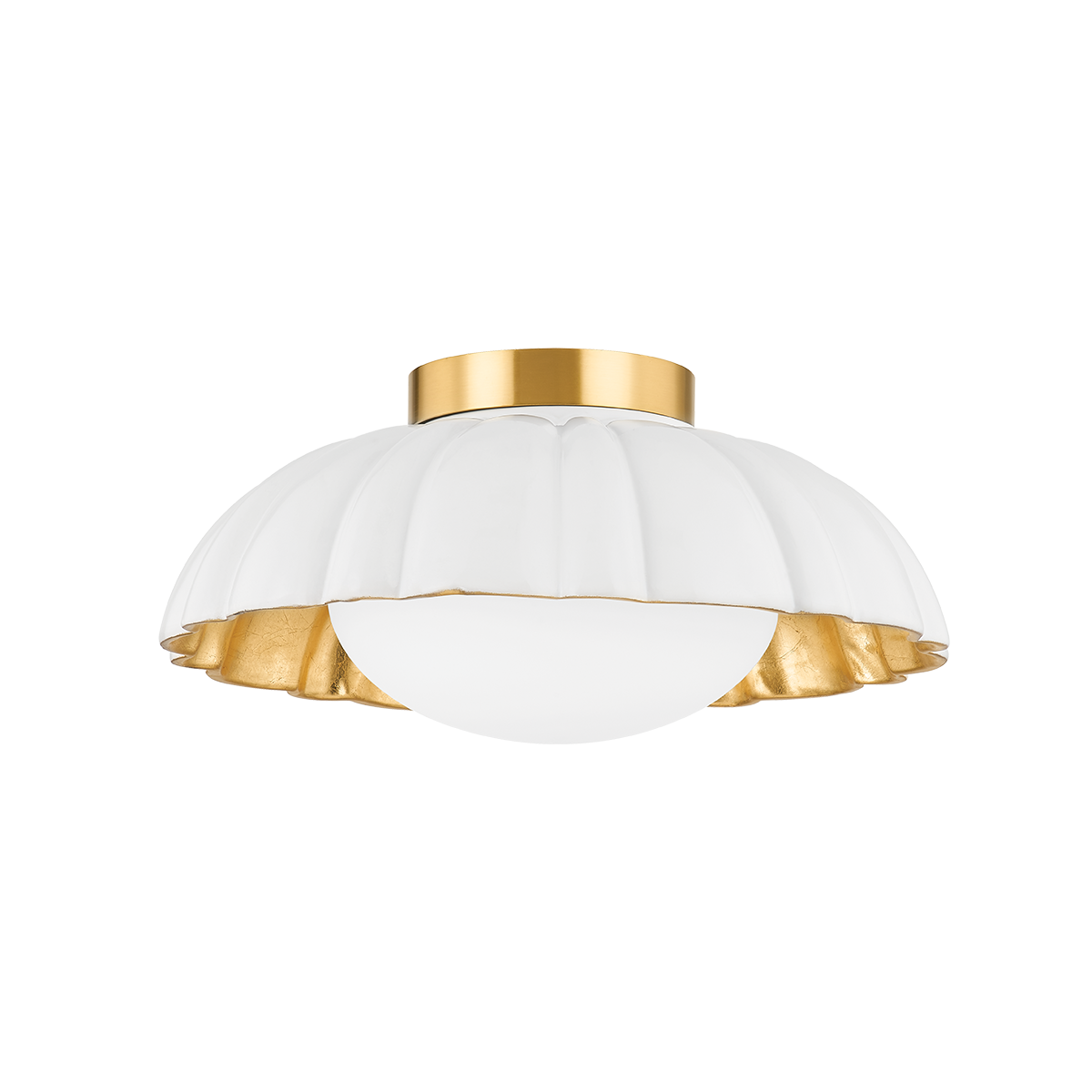 Mitzi PENELOPE Flush Mount Flush Mount Mitzi Aged Brass  