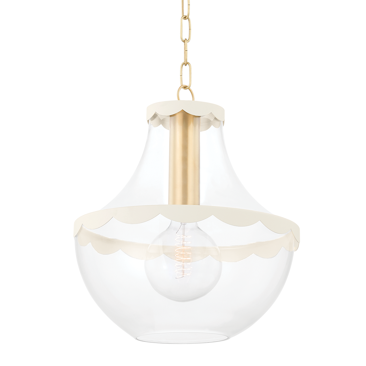 Mitzi ALAINA Pendant Pendant Mitzi Aged Brass 26x14.25x16.5 