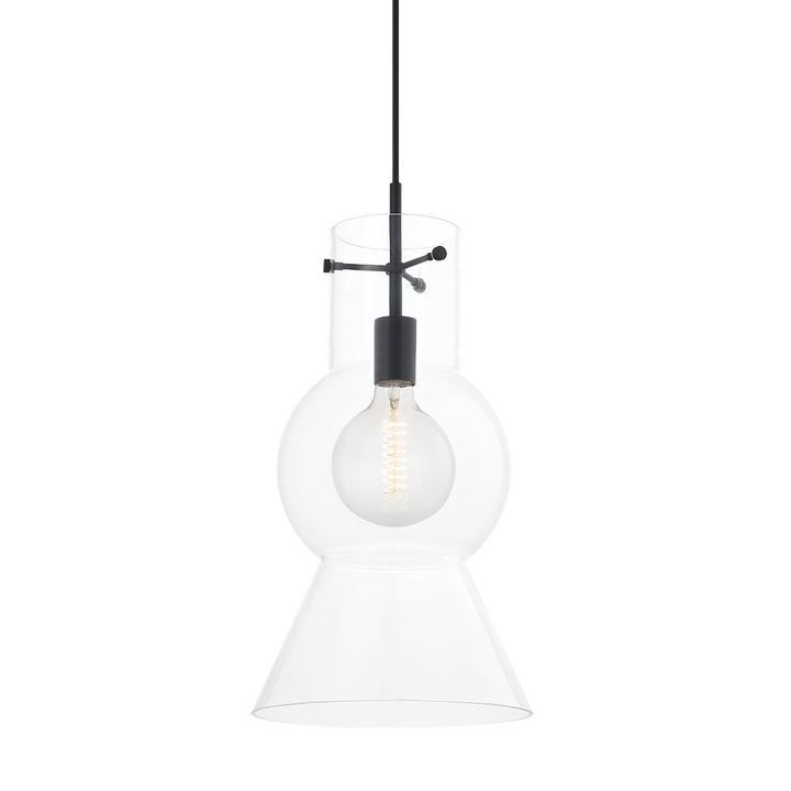 Mitzi MIRABEL Pendant Pendants Mitzi Soft Black 13.75x11x21.25 