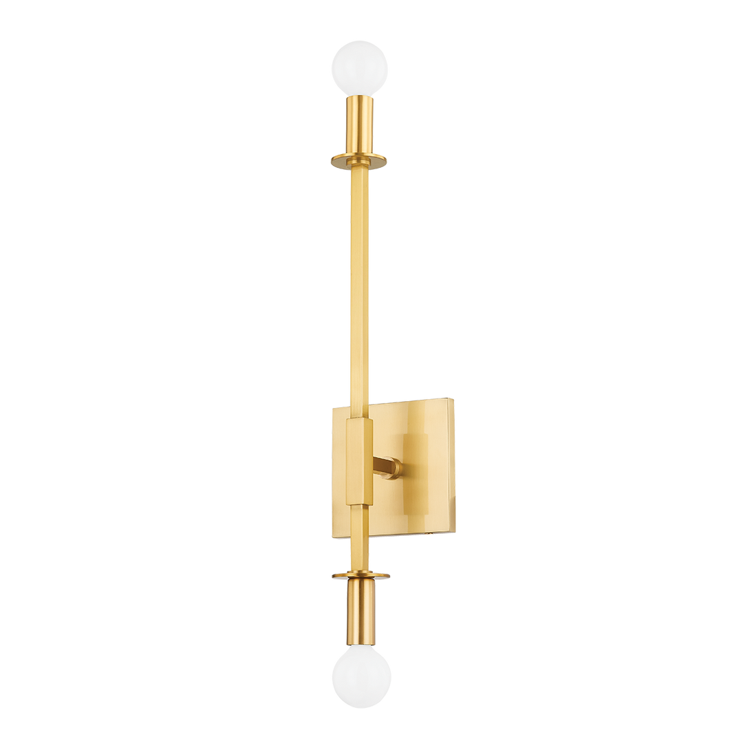 Mitzi MILANA Wall Sconce Wall Sconces Mitzi Aged Brass  