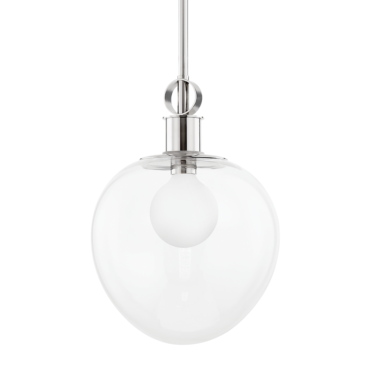 Mitzi ANNA Pendant Pendant Mitzi Polished Nickel 16.25x14x19.75 