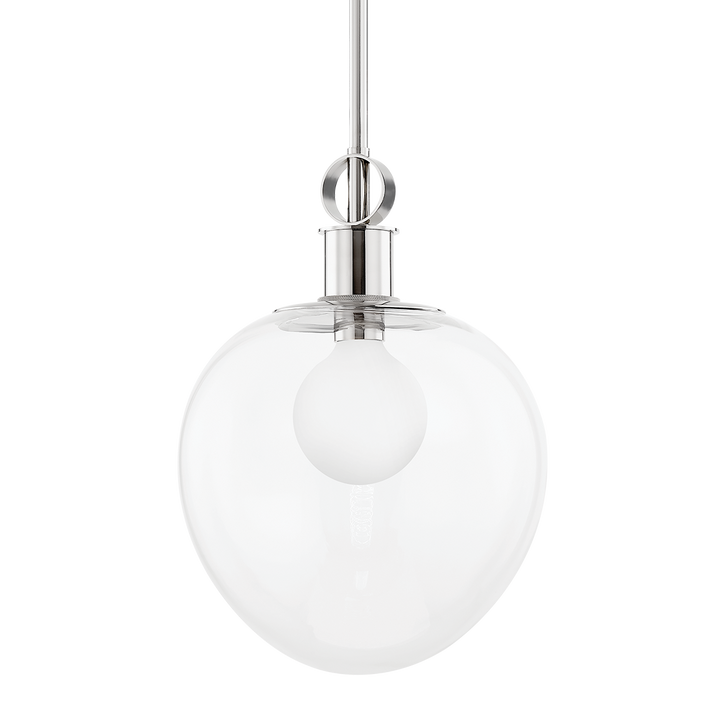 Mitzi ANNA Pendant Pendants Mitzi Polished Nickel 16.25x14x19.75 