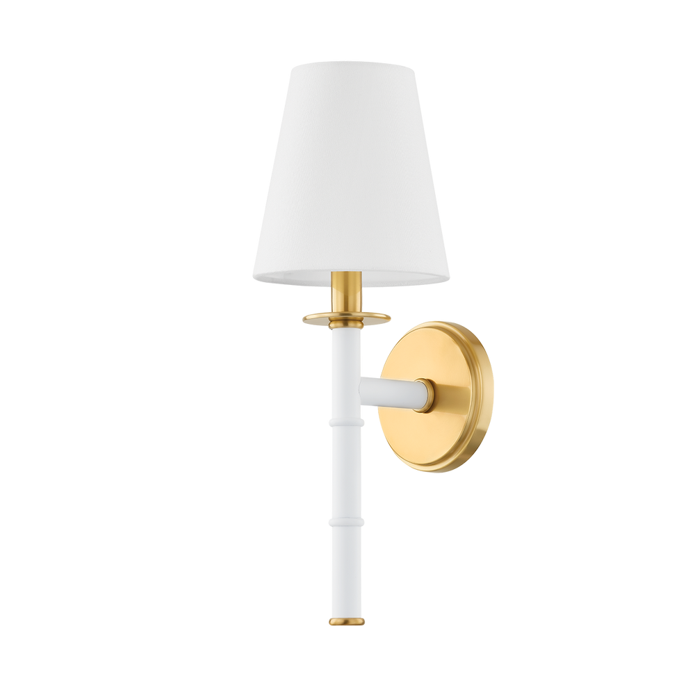 Mitzi BANYAN Wall Sconce Wall Sconces Mitzi Aged Brass 10.5x6x16.25 