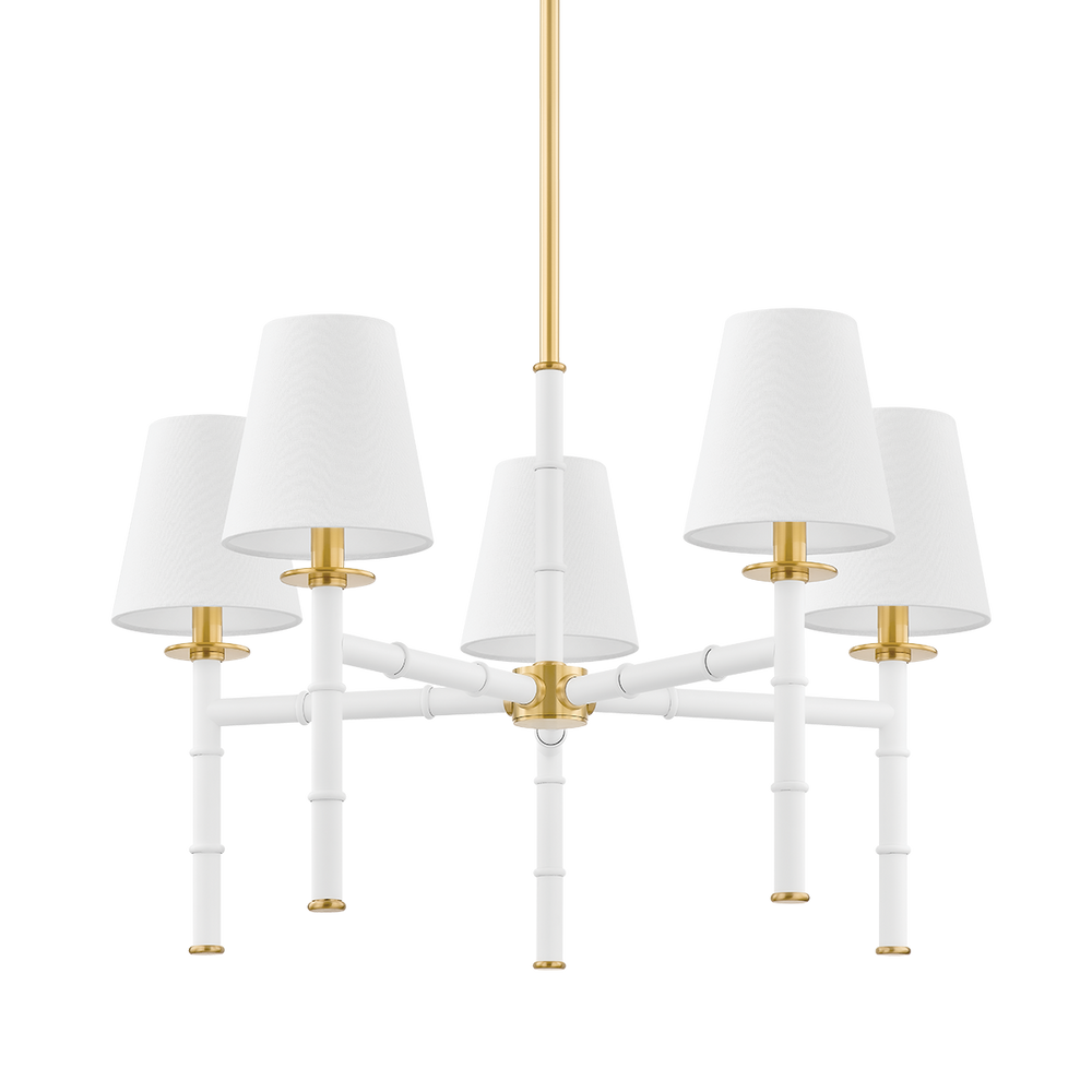 Mitzi BANYAN Chandelier Chandeliers Mitzi Aged Brass 29.92x28x16.25 