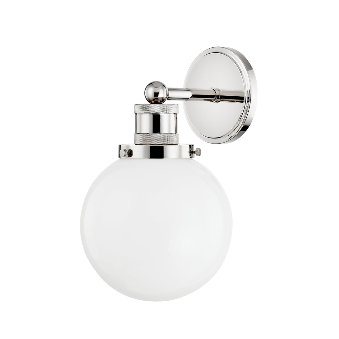 Mitzi BEVERLY Wall Sconce Wall Sconces Mitzi Polished Nickel  