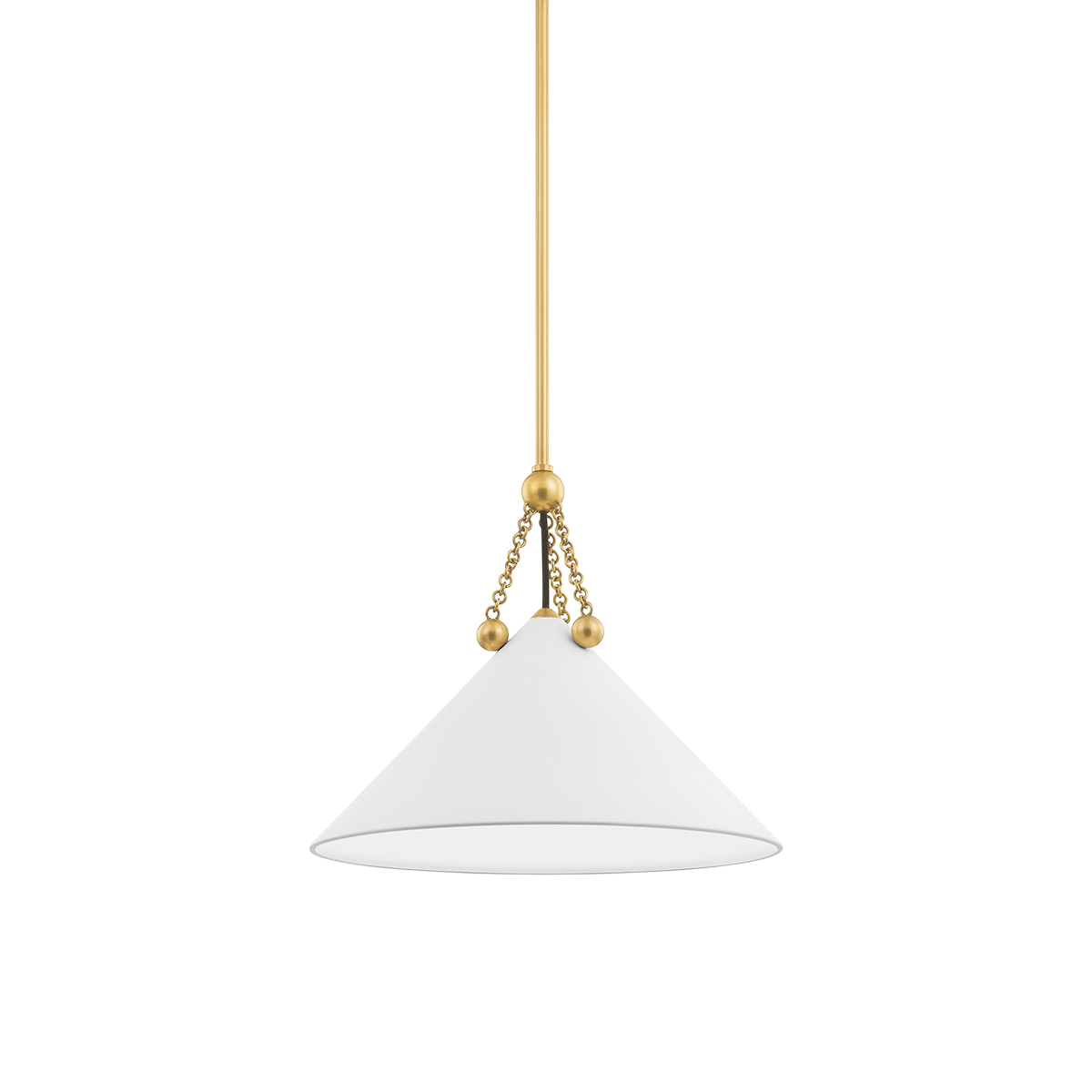 Mitzi KALEA Pendant Pendant Mitzi AGED BRASS/SOFT WHITE  