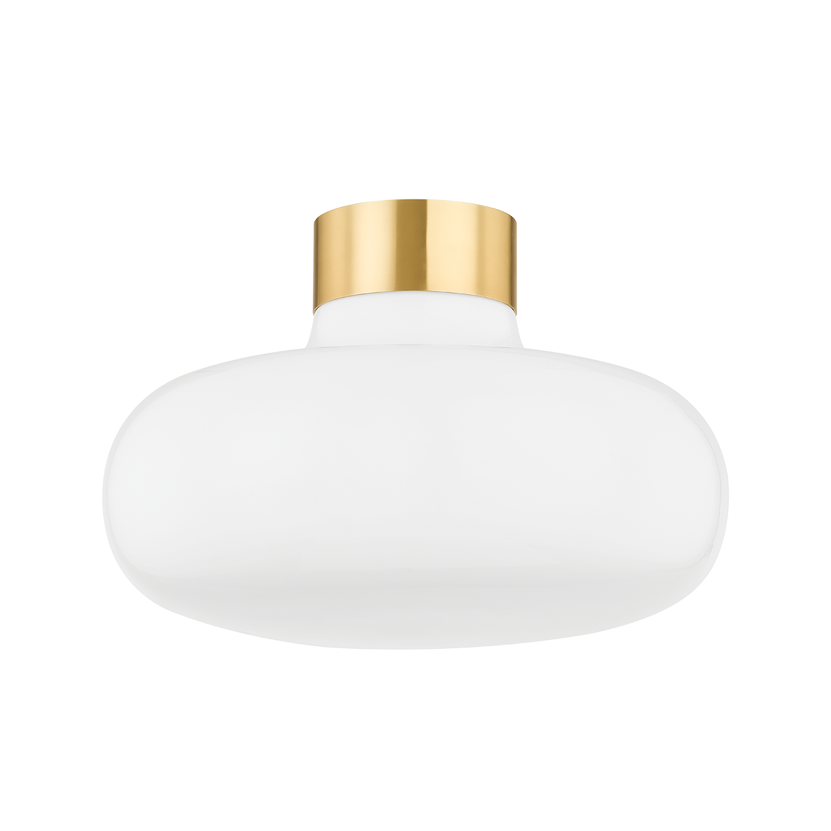 Mitzi ELIANA Flush Mount Flush Mount Mitzi Aged Brass  