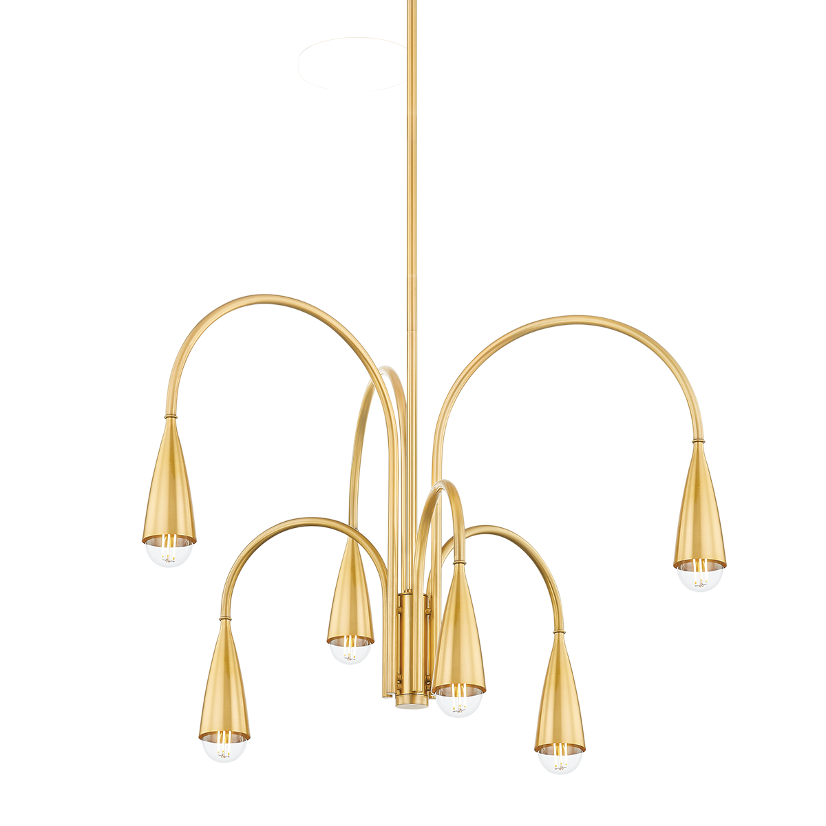 Mitzi JENICA Chandelier Chandelier Mitzi Aged Brass  