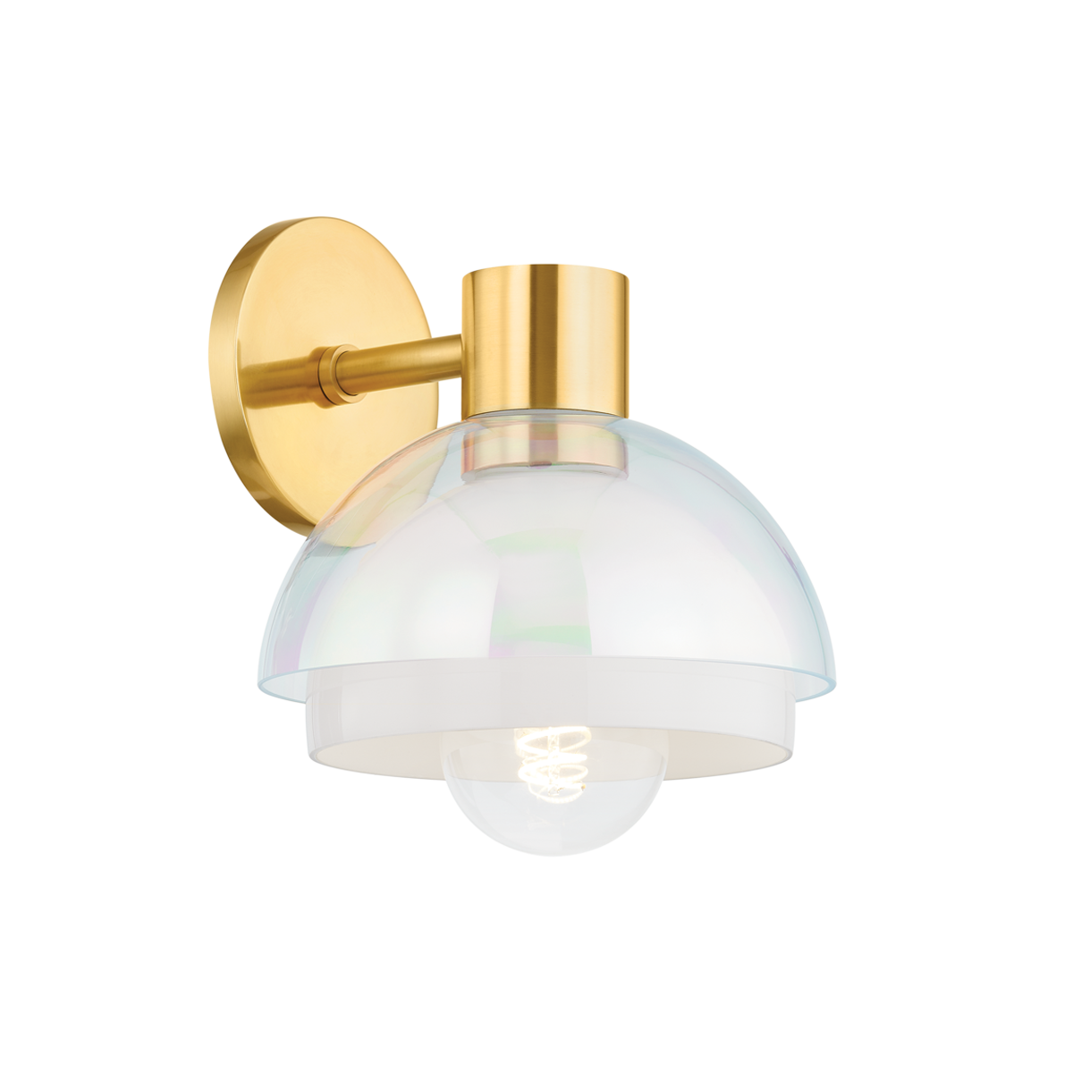 Mitzi MODENA Wall Sconce Wall Sconce Mitzi Aged Brass  