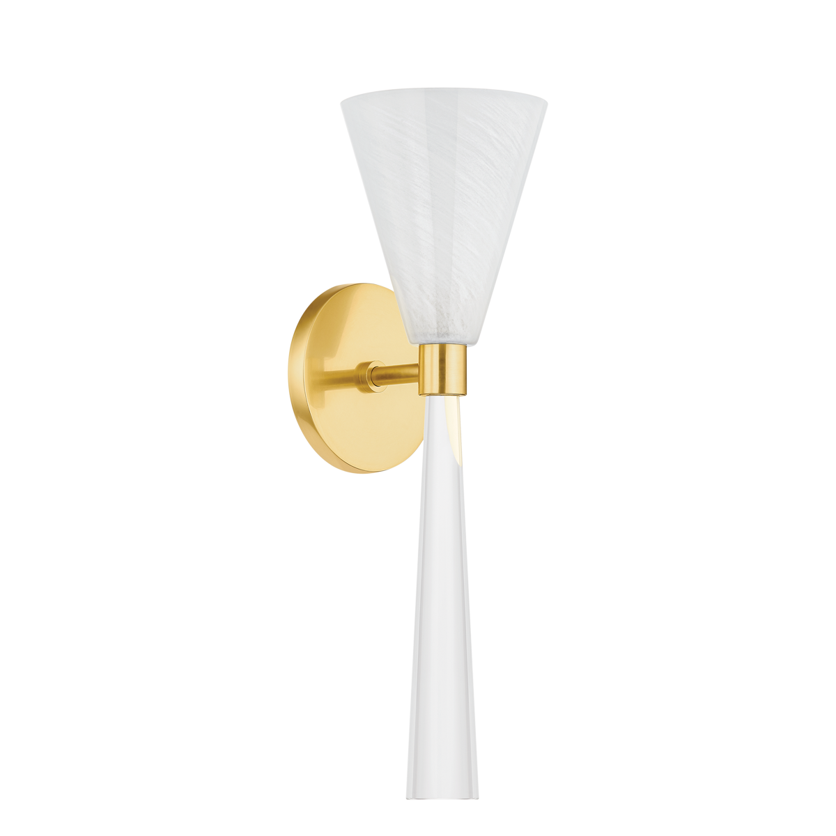 Mitzi AMARA Wall Sconce Wall Sconce Mitzi Aged Brass  