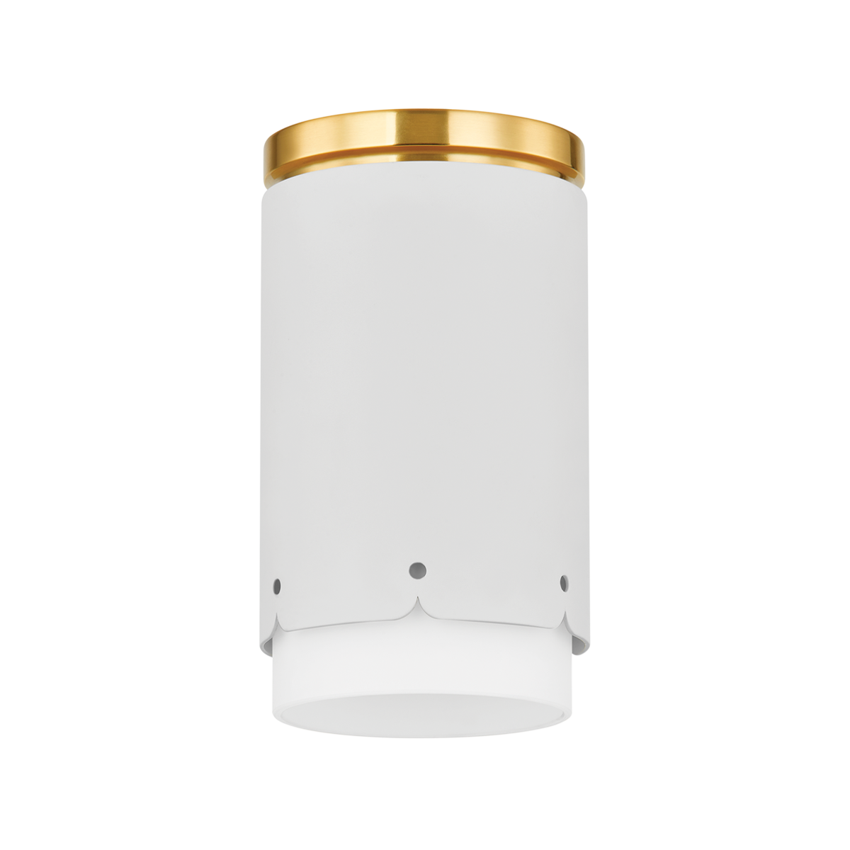 Mitzi ASA Flush Mount Flush Mount Mitzi AGED BRASS/SOFT WHITE  