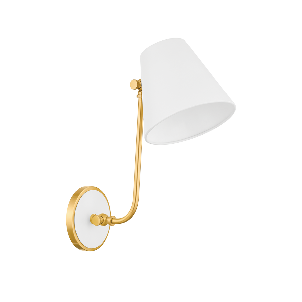 Mitzi Georgann WALL SCONCE Wall Sconce Mitzi AGED BRASS/SOFT WHITE  