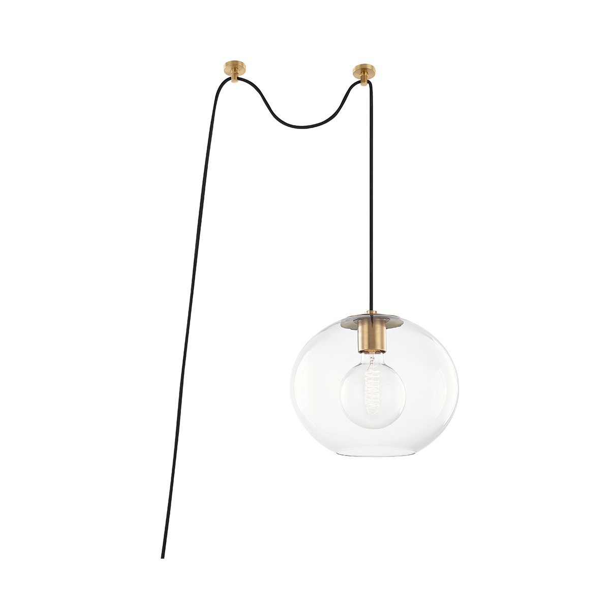 Mitzi Margot Pendant Pendant Mitzi Aged Brass  