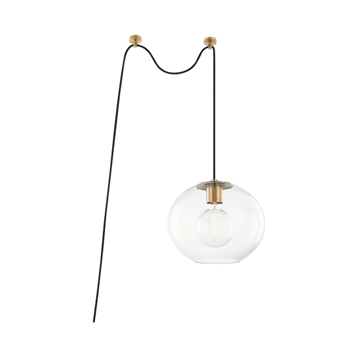 Mitzi Margot Pendant Pendants Mitzi Aged Brass  