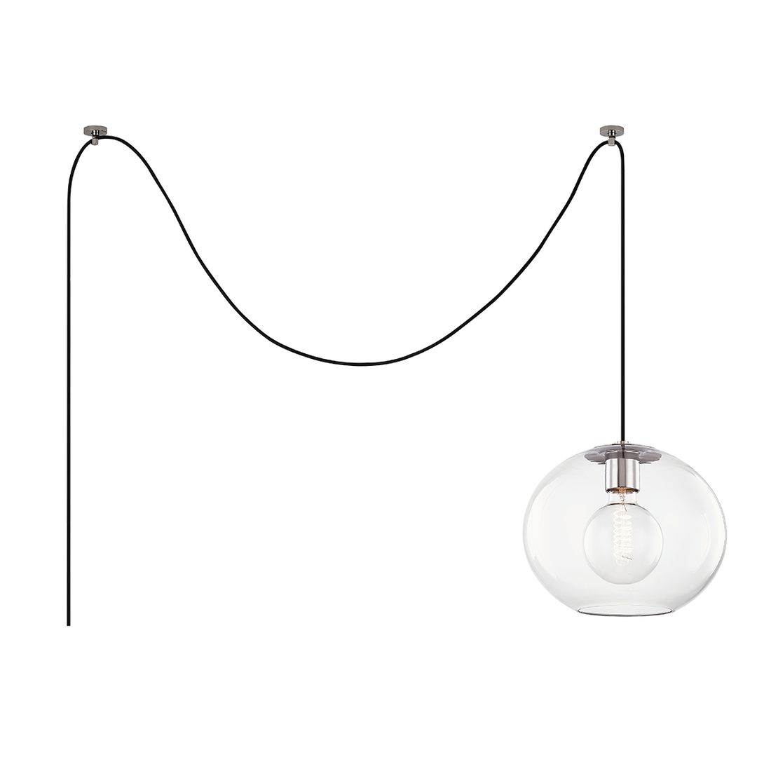 Mitzi Margot Pendant Pendants Mitzi Polished Nickel  