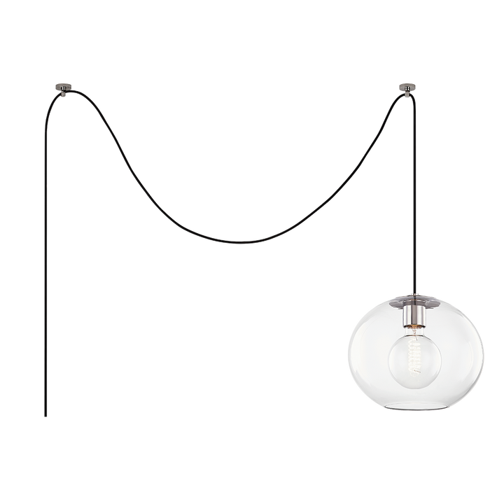 Mitzi Margot Pendant Pendants Mitzi Polished Nickel  