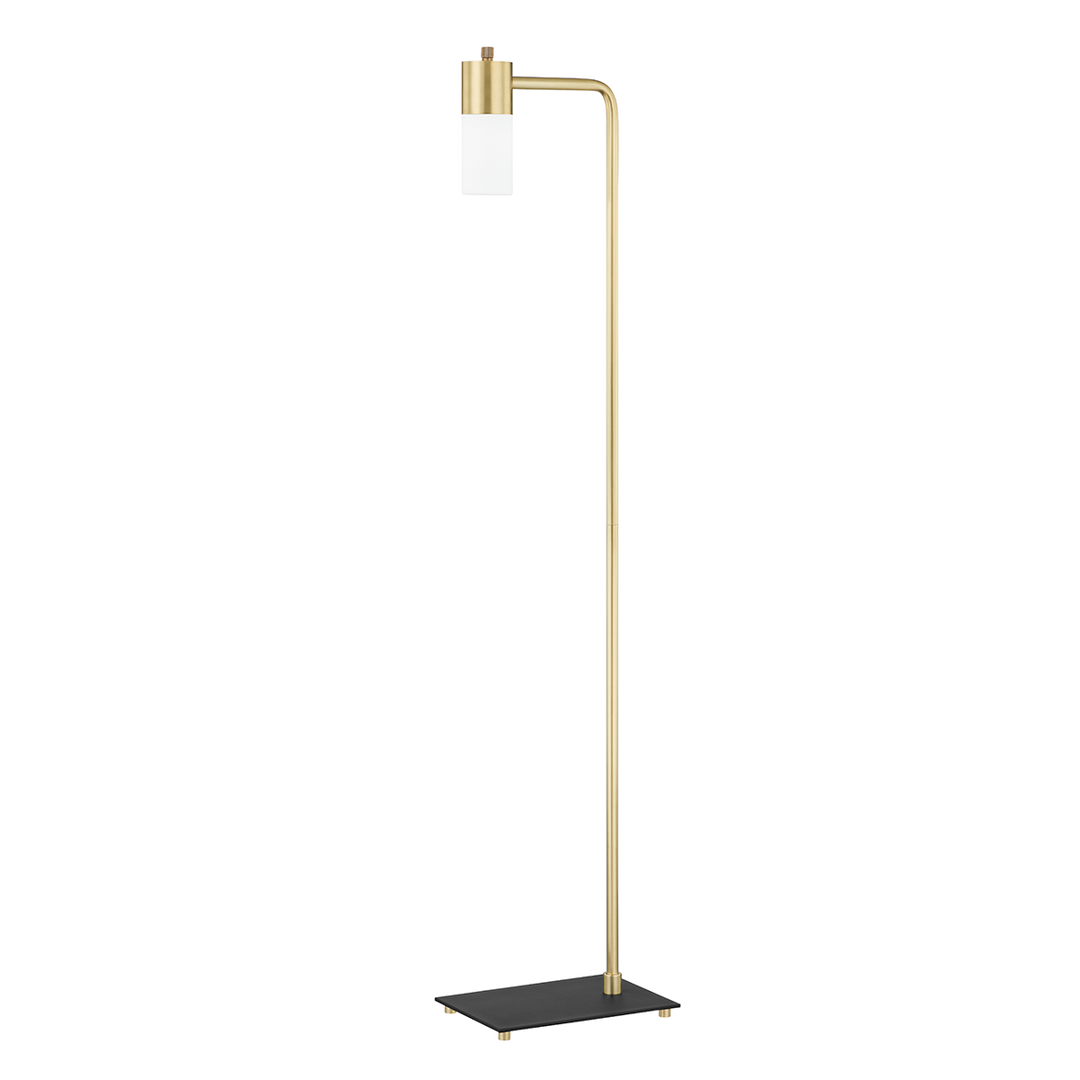 Mitzi Lola Floor Lamp Floor Lamps Mitzi Aged Brass  