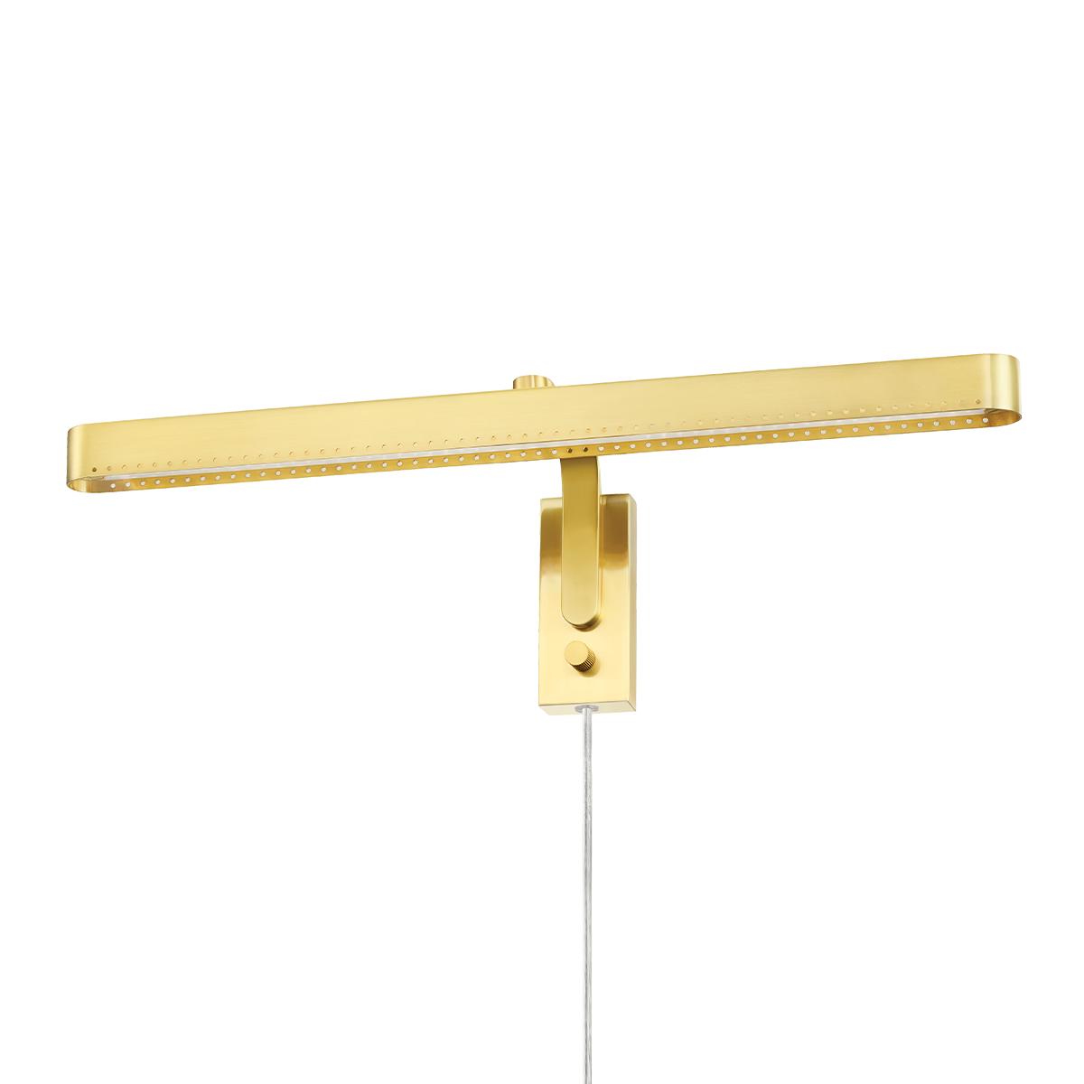 Mitzi Julissa Plug-in Sconce Plug-in Sconce Mitzi Aged Brass 13x24x6.75 