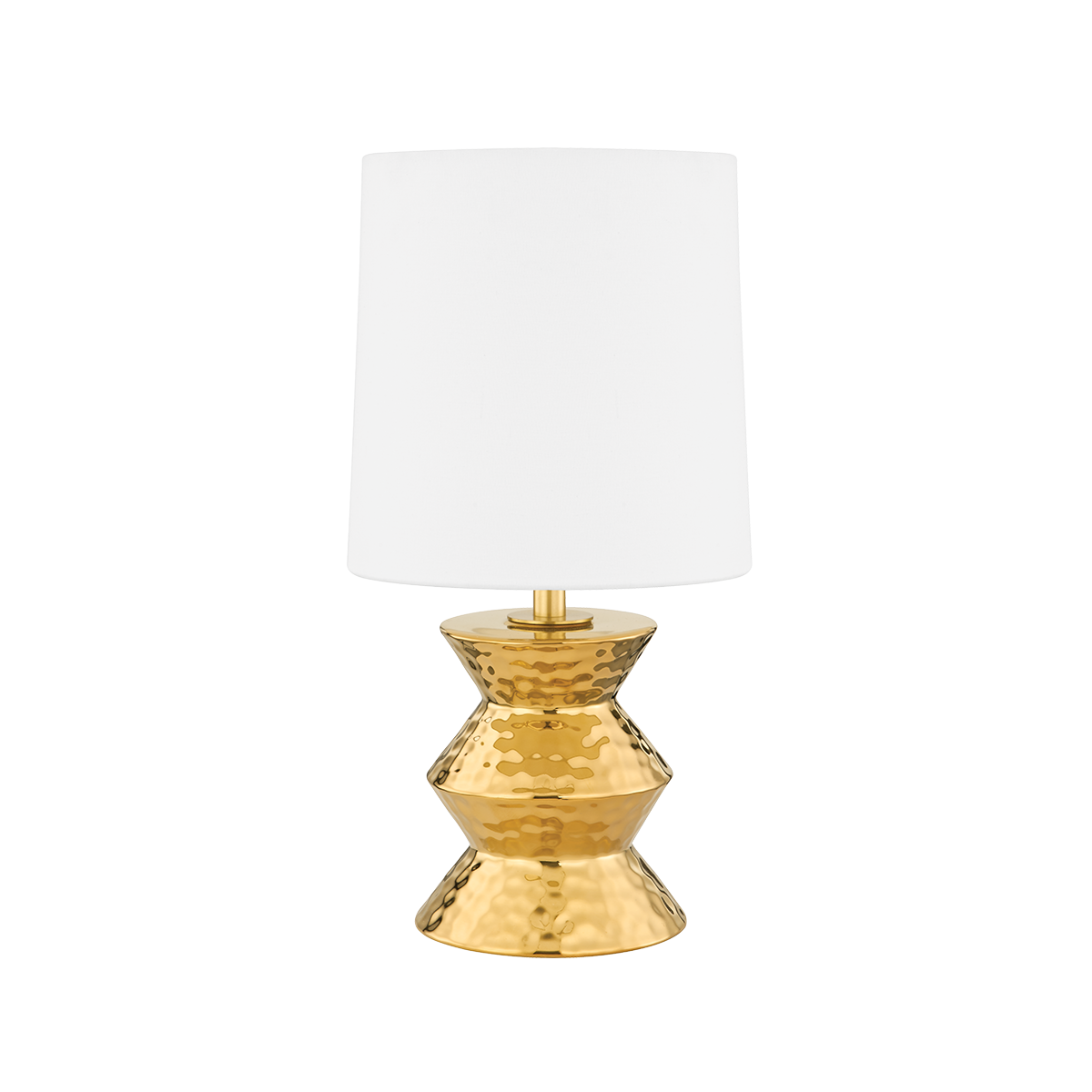 Mitzi Zoe Table Lamp Table Lamp Mitzi AGED BRASS CERAMIC GOLD 7x9.5x16.5 