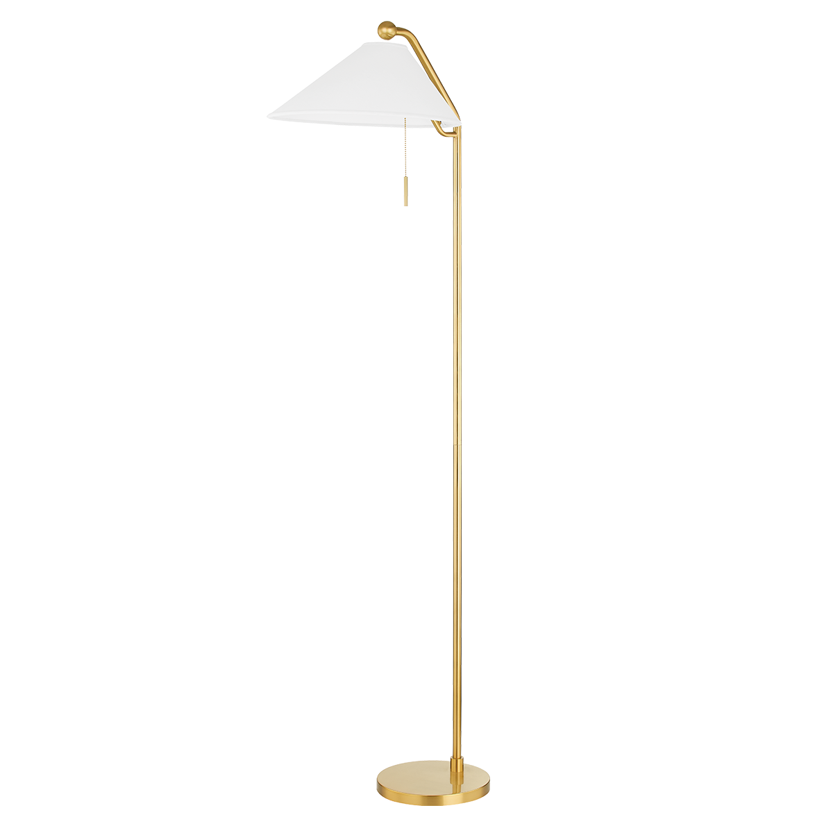 Mitzi Aisa Floor Lamp Floor Lamp Mitzi Aged Brass  